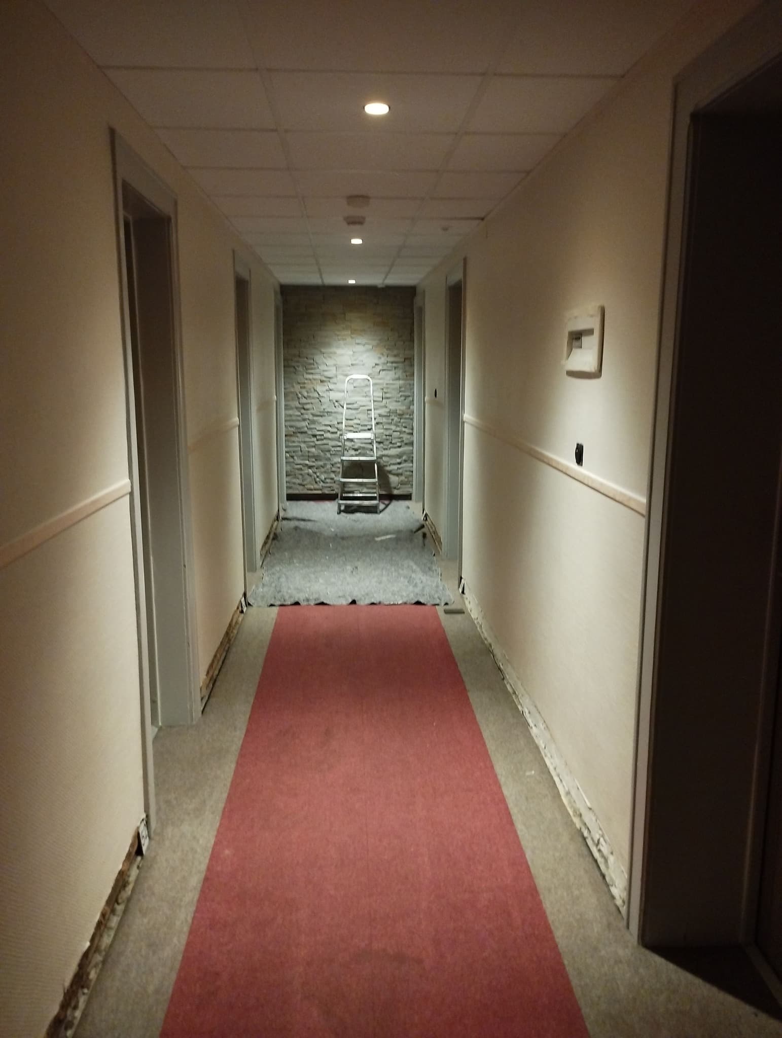 Peinture hotel - Thionville - Avant