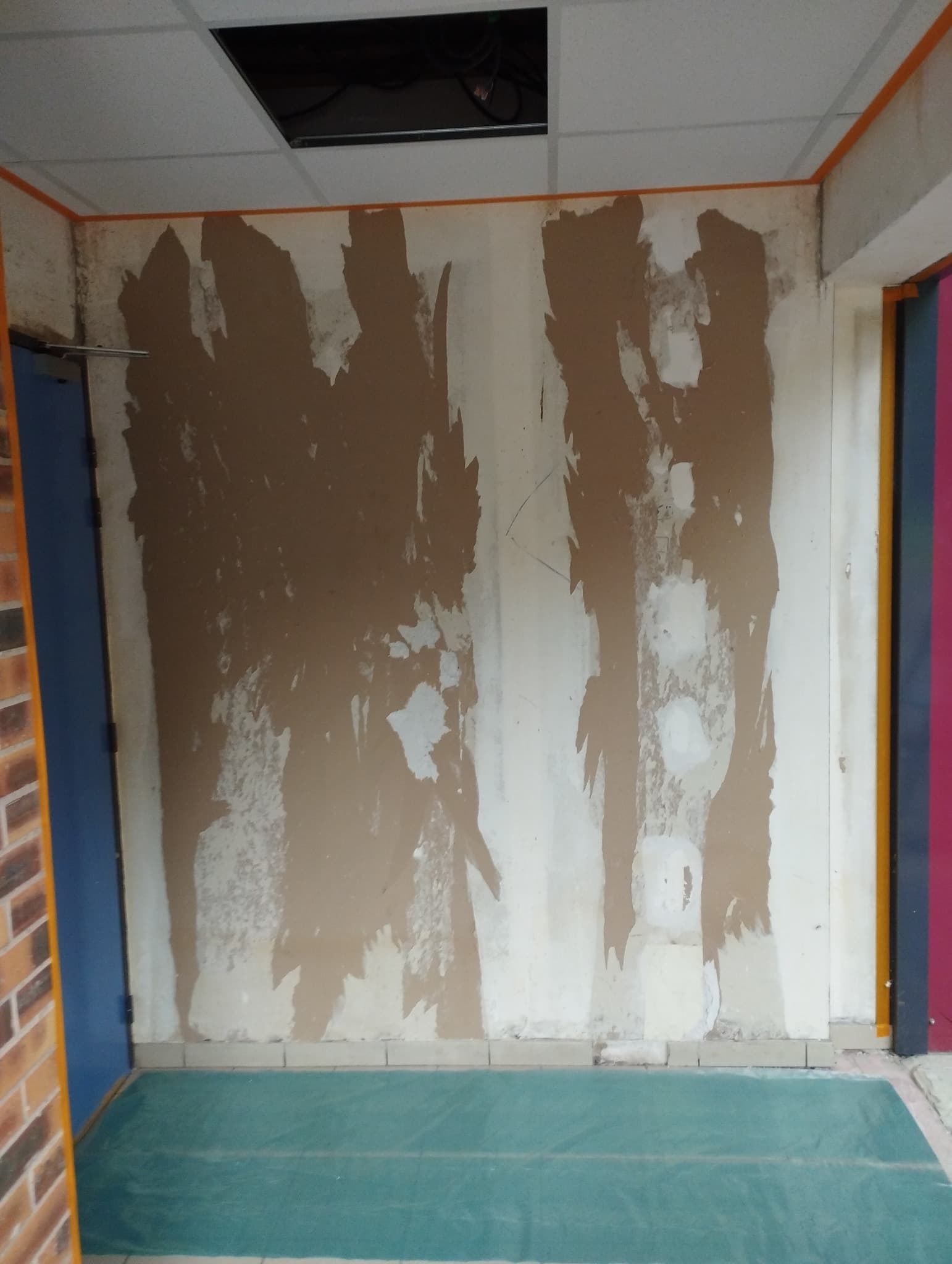 Reprise murale - Woippy - Avant